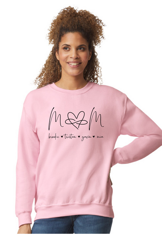 Personalized Mom Sweatshirt